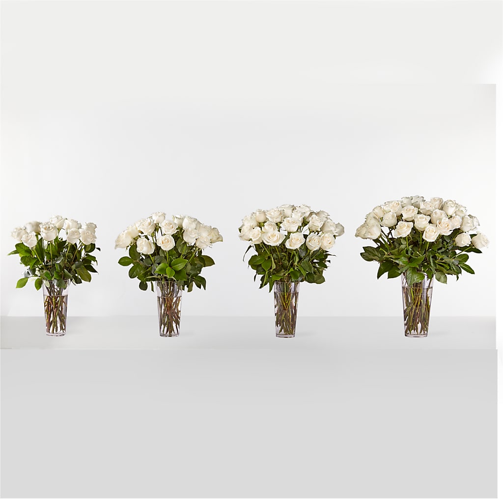 Long Stem White Rose Bouquet – CASSIDY'S FLOWERS, Newmarket ON