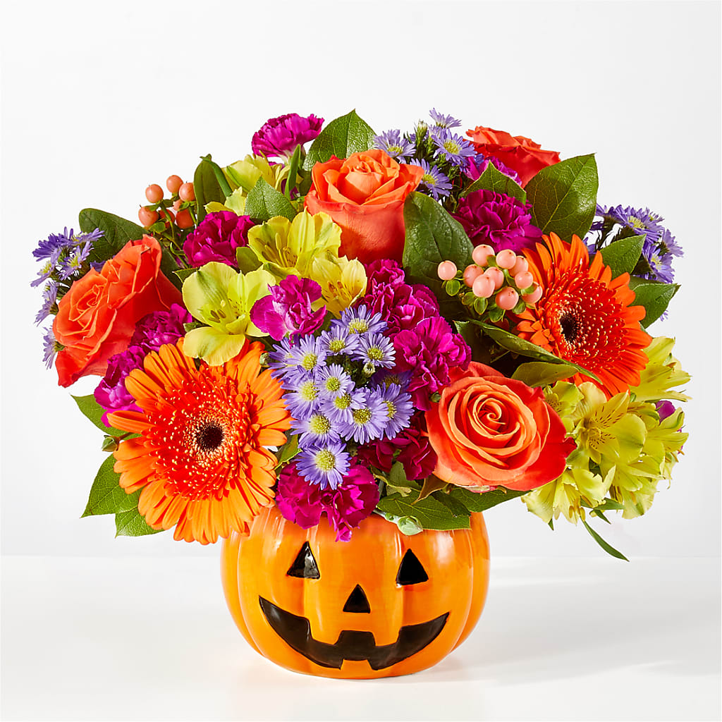 Tricks & Treats Pumpkin – CASSIDY'S FLOWERS, Newmarket ON
