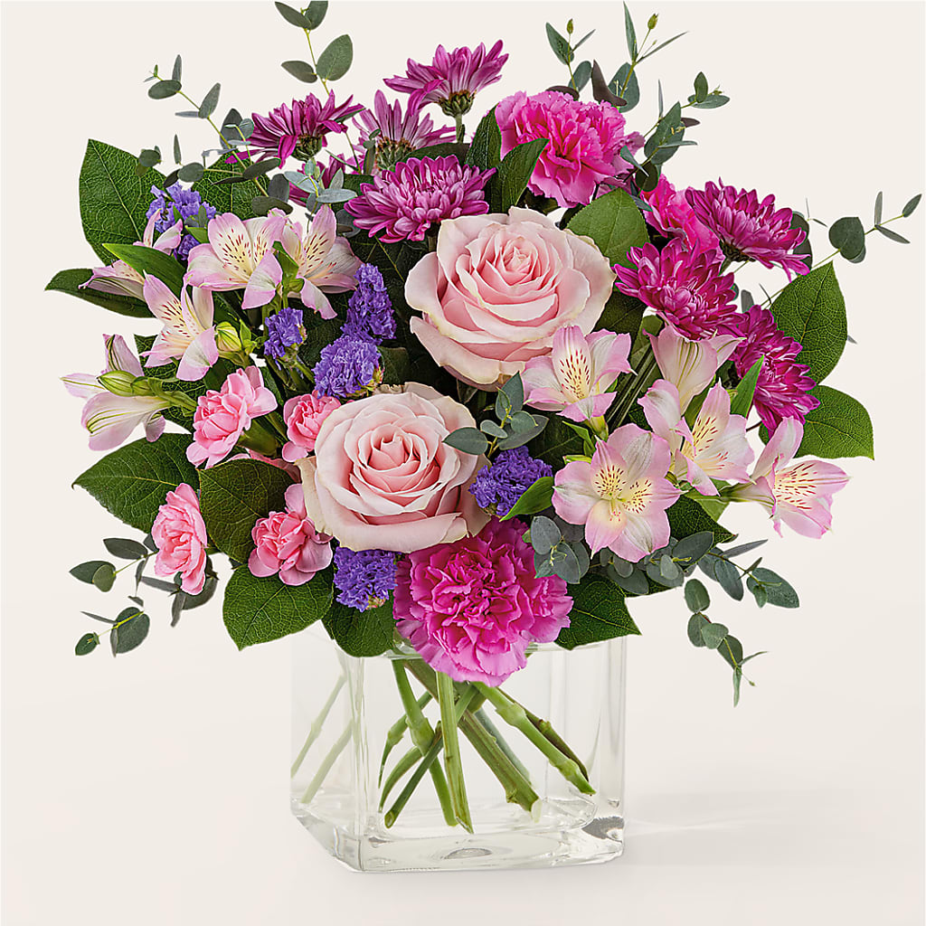 Rosy Radiance Bouquet – CASSIDY'S FLOWERS, Newmarket ON
