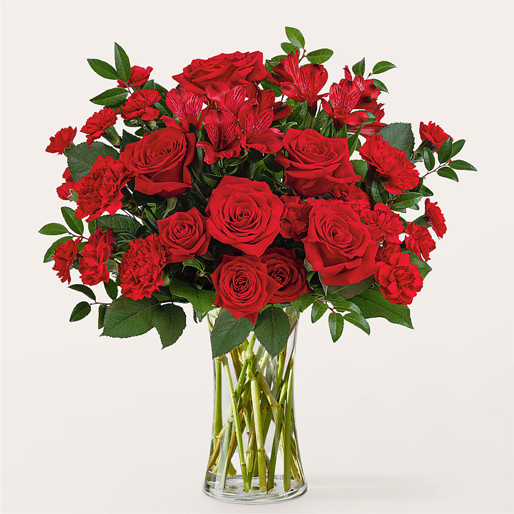 Brilliant Ruby Bouquet – CASSIDY'S FLOWERS, Newmarket ON