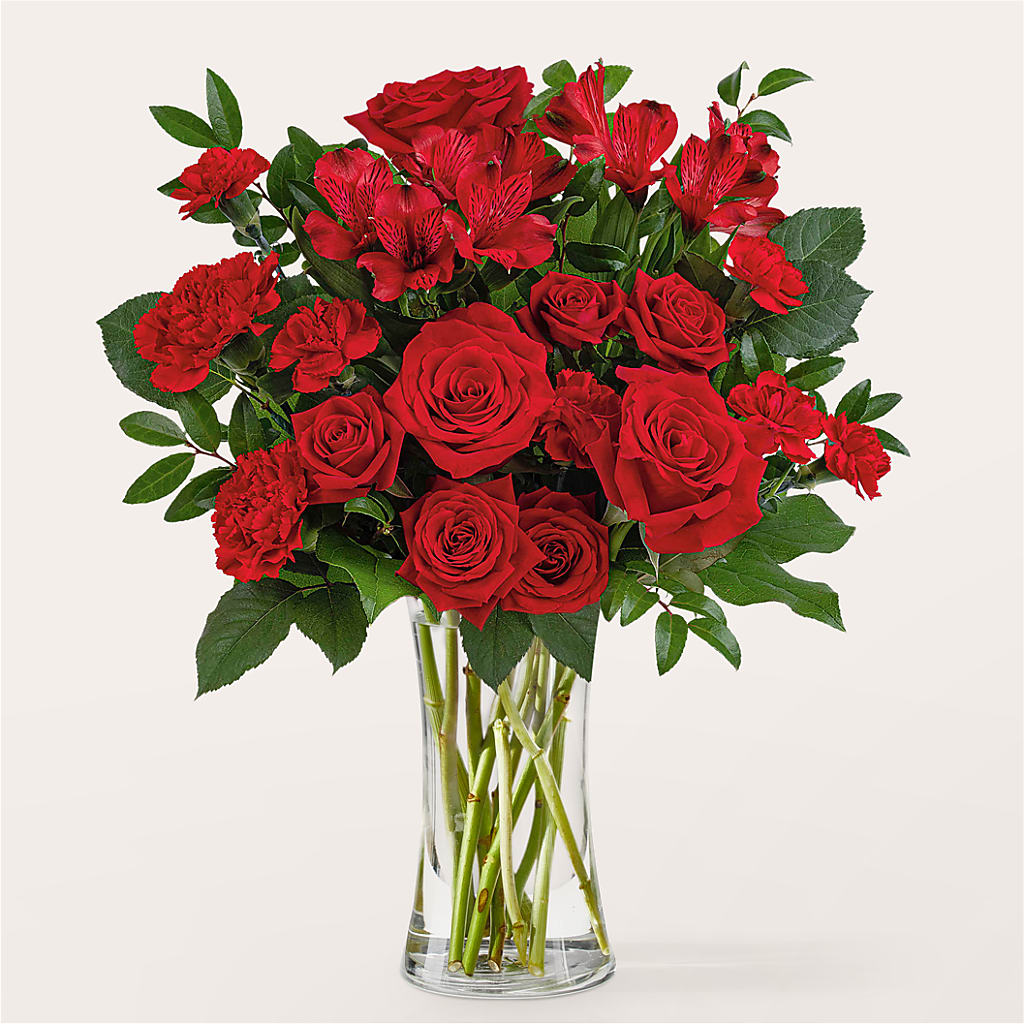 Brilliant Ruby Bouquet – CASSIDY'S FLOWERS, Newmarket ON