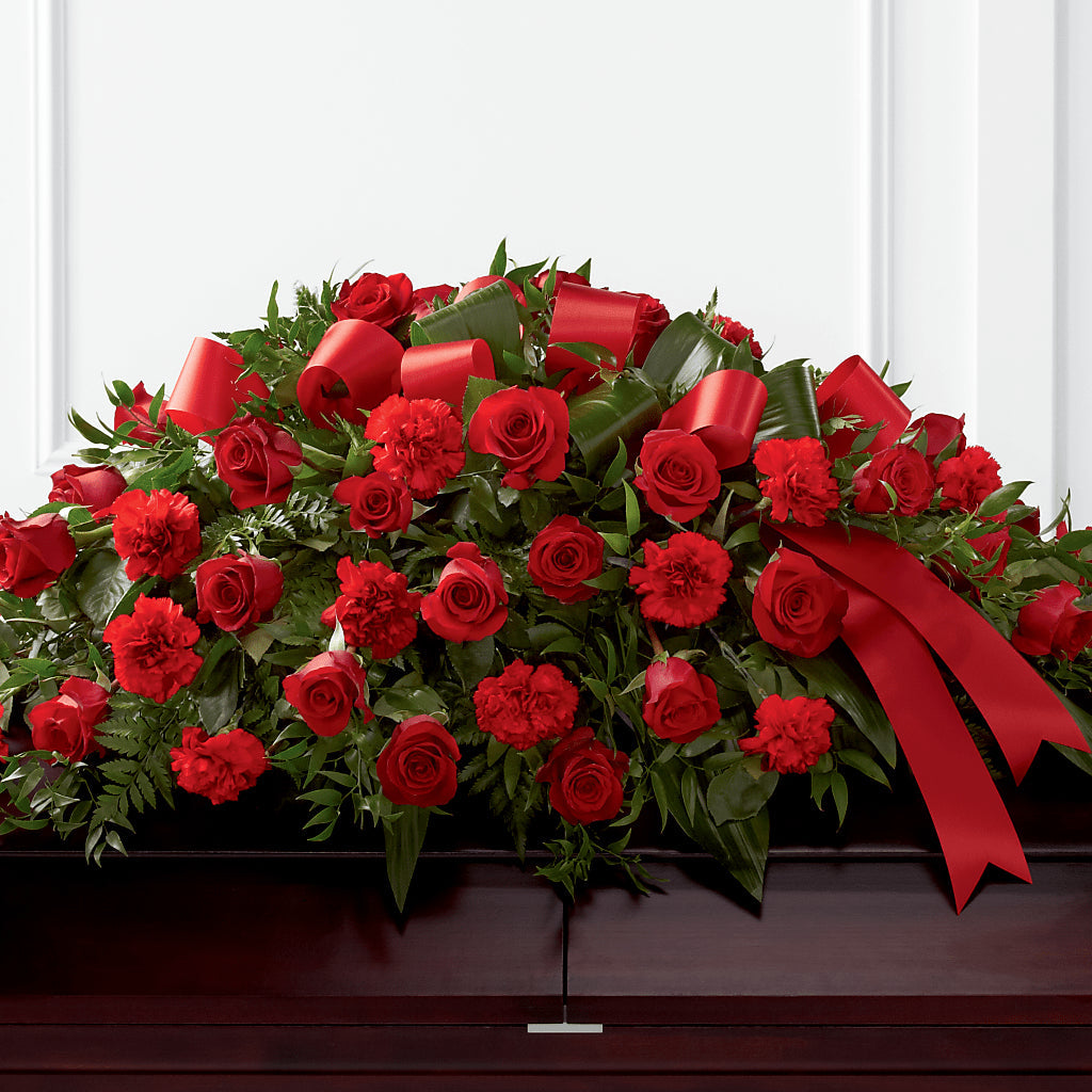 Tribute of Life Casket Spray – CASSIDY'S FLOWERS, Newmarket ON