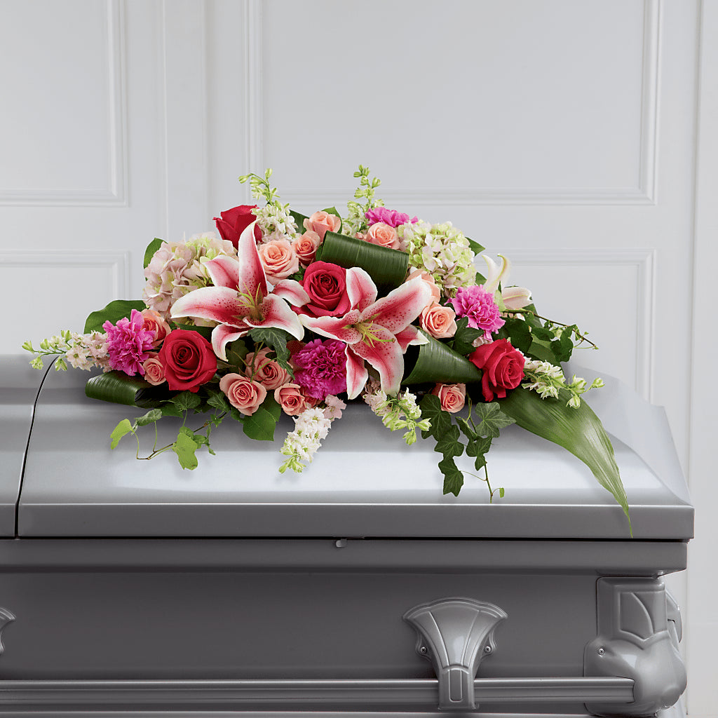 Splendid Grace Casket Spray – CASSIDY'S FLOWERS, Newmarket ON