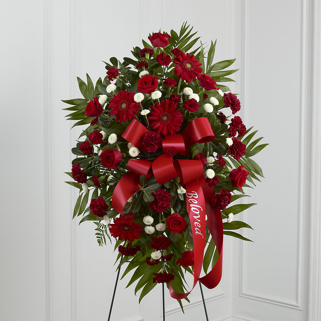 Treasured Memories Standing Spray – CASSIDY'S FLOWERS, Newmarket ON