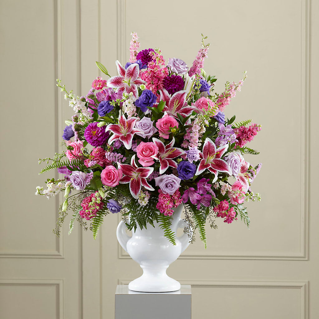 Peaceful Tribute Arrangement – CASSIDY'S FLOWERS, Newmarket ON