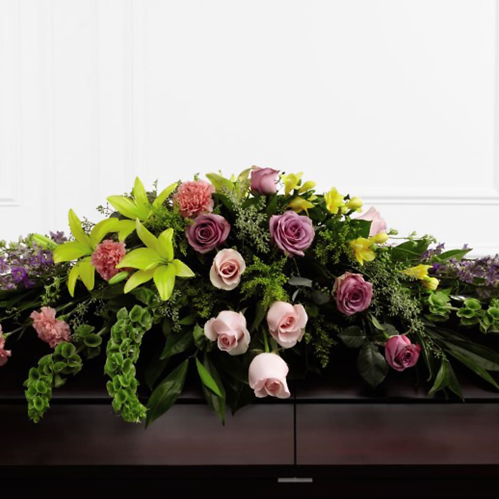 Forever Beloved Casket Spray – CASSIDY'S FLOWERS, Newmarket ON
