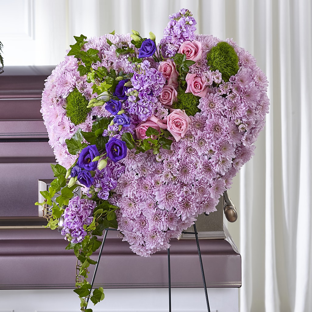 Treasured Love Standing Heart – CASSIDY'S FLOWERS, Newmarket ON