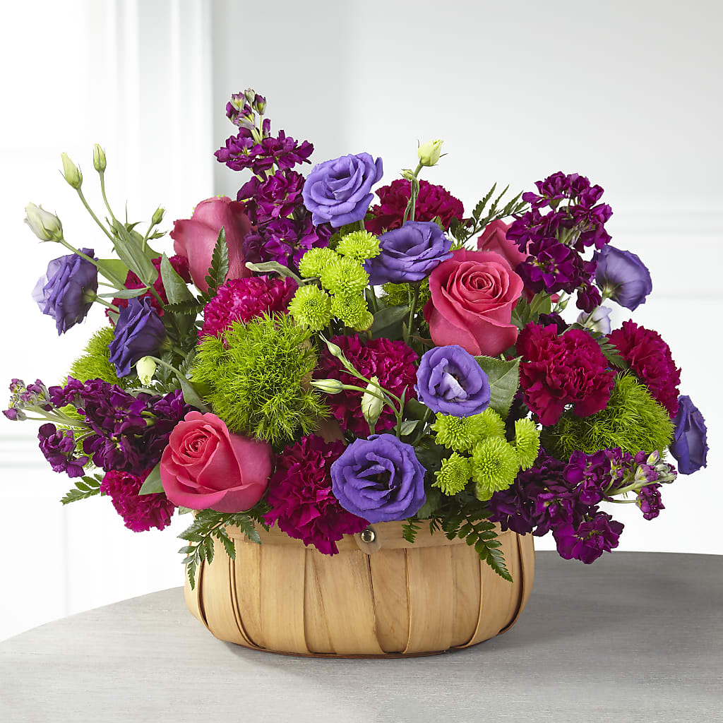 Serene Sanctuary Basket – CASSIDY'S FLOWERS, Newmarket ON