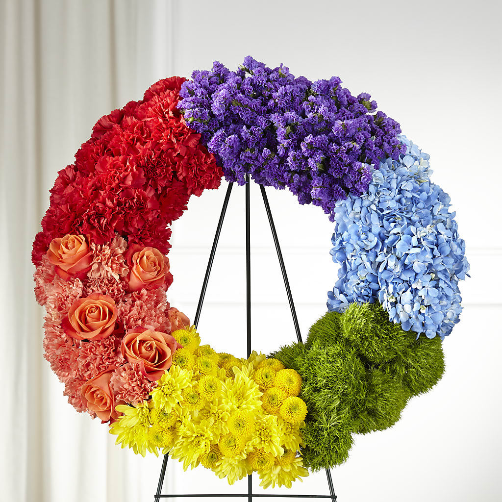 Circle of Love Wreath – CASSIDY'S FLOWERS, Newmarket ON