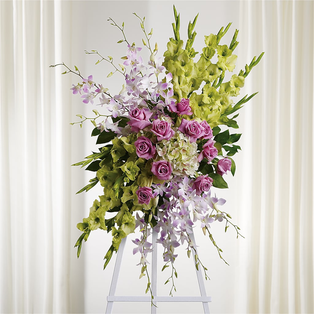 Lasting Legacy Standing Spray – CASSIDY'S FLOWERS, Newmarket ON