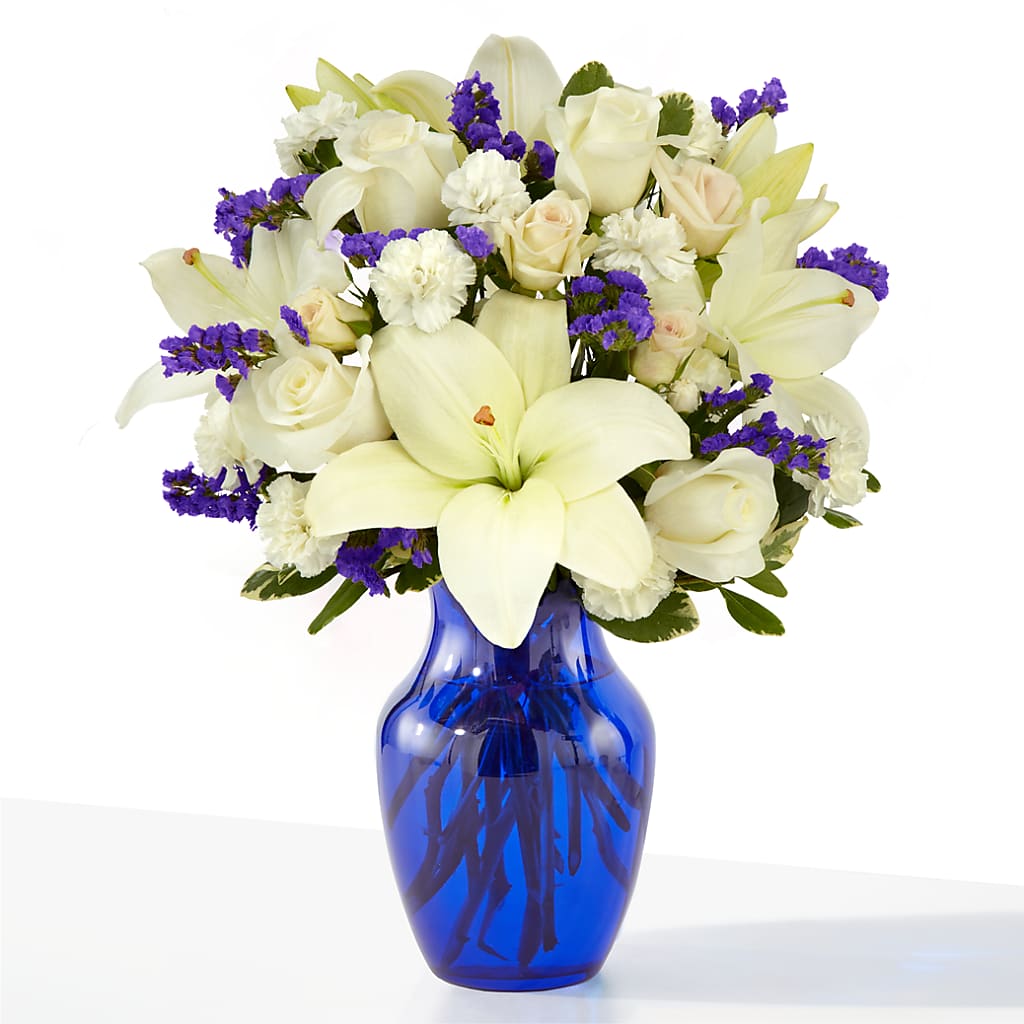 Sapphire Rush Bouquet – CASSIDY'S FLOWERS, Newmarket ON