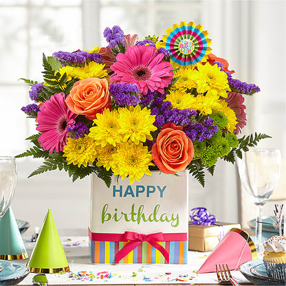 Birthday Brights Bouquet – CASSIDY'S FLOWERS, Newmarket ON