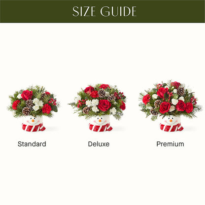 Jolly Snowman Bouquet – CASSIDY'S FLOWERS, Newmarket ON