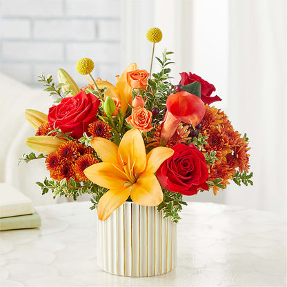 Scarlet Skies Bouquet – CASSIDY'S FLOWERS, Newmarket ON
