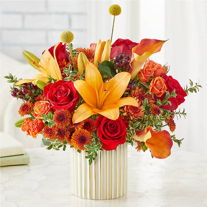 Scarlet Skies Bouquet – CASSIDY'S FLOWERS, Newmarket ON