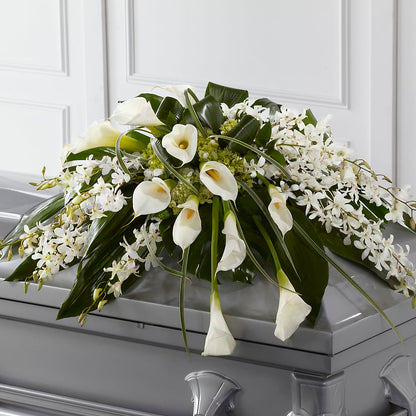 Angel Wings Casket Spray – CASSIDY'S FLOWERS, Newmarket ON