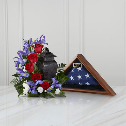 Patriotic Tribute Arrangement – CASSIDY'S FLOWERS, Newmarket ON