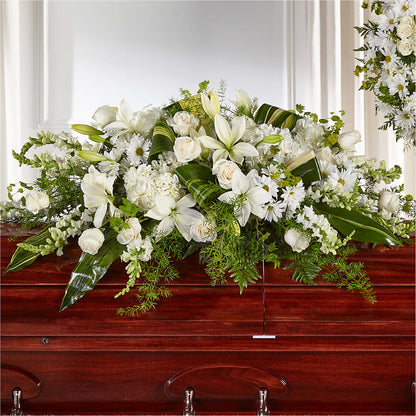 Abundance Casket Spray – CASSIDY'S FLOWERS, Newmarket ON