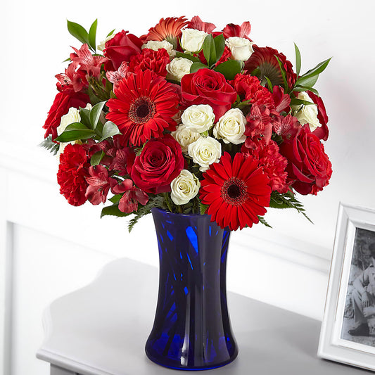 Bouquet d'étreintes de cœurs