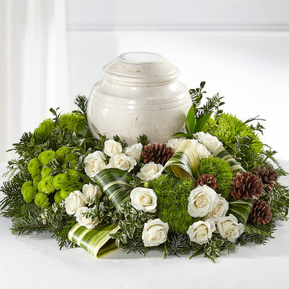 Precious Evergreen Cremation Adornment – CASSIDY'S FLOWERS, Newmarket ON