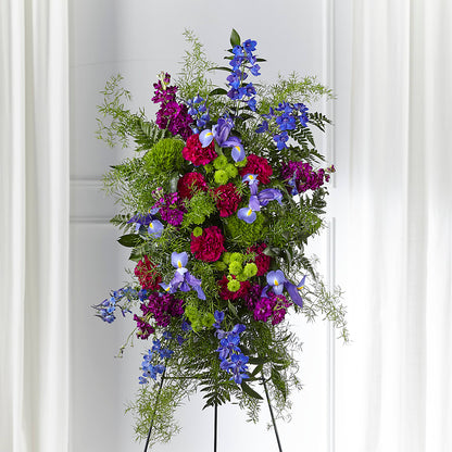Heavenly Skies Standing Spray – CASSIDY'S FLOWERS, Newmarket ON
