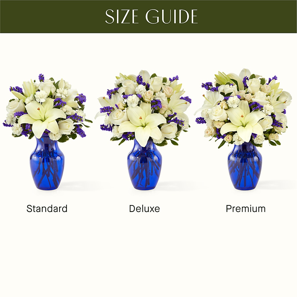 Sapphire Rush Bouquet – CASSIDY'S FLOWERS, Newmarket ON